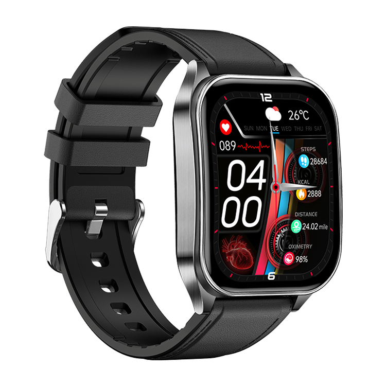 Noir - Bracelet en cuir