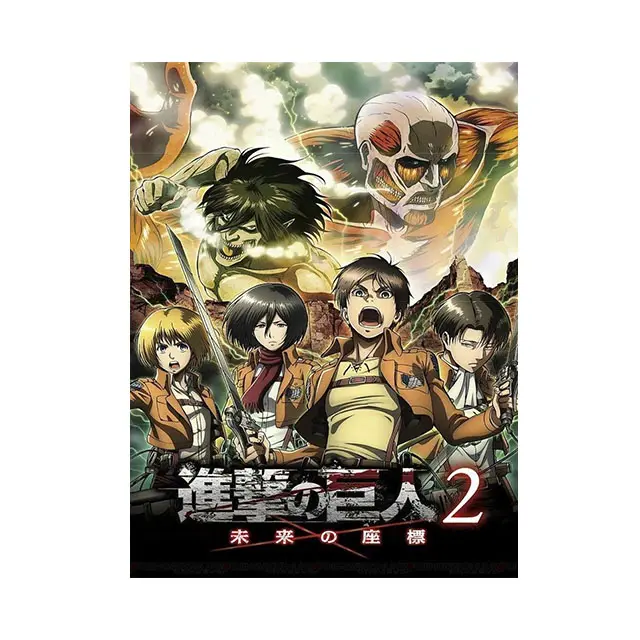 Custom 3d 11X16นิ้ว Lenticular โปสเตอร์ของ Attack On Titan 3d Lenticular การพิมพ์พลิกภาพ