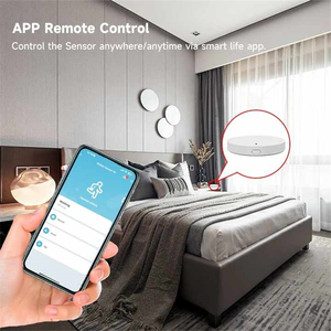 2025 WiFi Zigbee 5,8G Sensor de presencia humana Sensor de movimiento Detección de radar Smart Home APP Alarma - Product Image 3