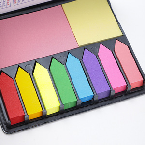 定制促销便签200件便签便签彩色注释标签脚形便签2024日历 - Product Image 4