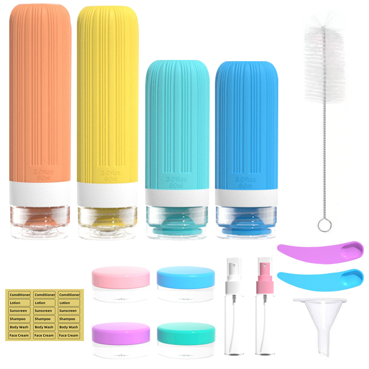 สีส้มและสีเหลือง