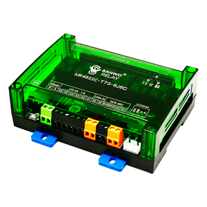 Módulo de relé de 6 canales, aislamiento de Comunicación RS485, función de extensión de puerto IO, entrada y salida, compatible con protocolo Modbus