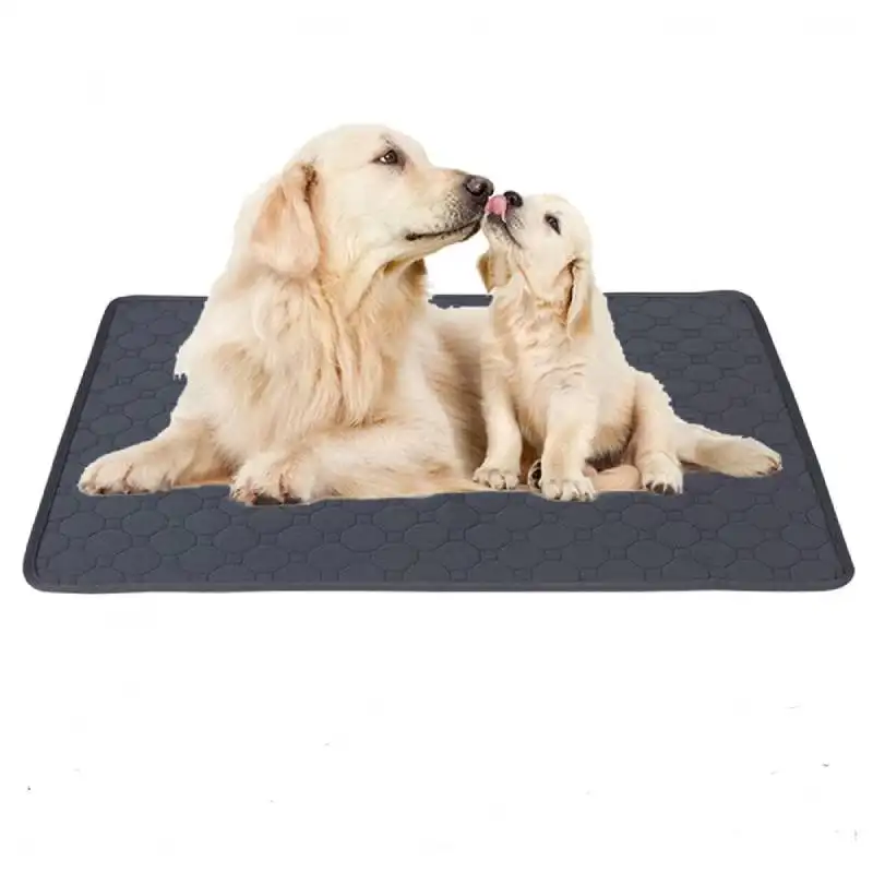 Tapete de fralda para cachorro antiderrapante, tapete impermeável de treinamento reutilizável para cães, almofada de proteção de urina, assento de carro com capa de sofá