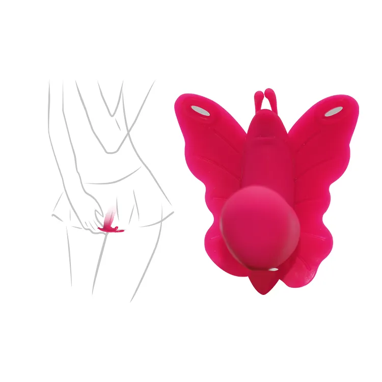 لعبة جنسية جديدة ممارسة تنحيف المهبل على شكل فراشة كرة مهبلية لاسلكية قابلة للارتداء