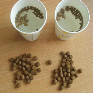 Uso en la granja de peces, fila pequeña, comida para perros y gatos, extrusora de peces flotante para aves de corral, máquina para hacer pellets para arena para gatos