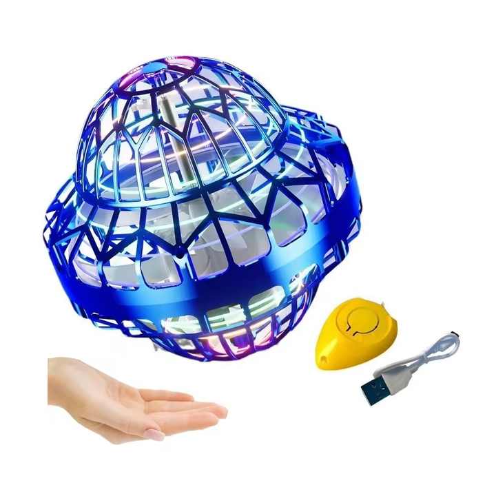 2024 CE certificado Flying Gylatory 3d plástico Giroscópios mini Flying Drone UFO spinner spinner spinner top brinquedo