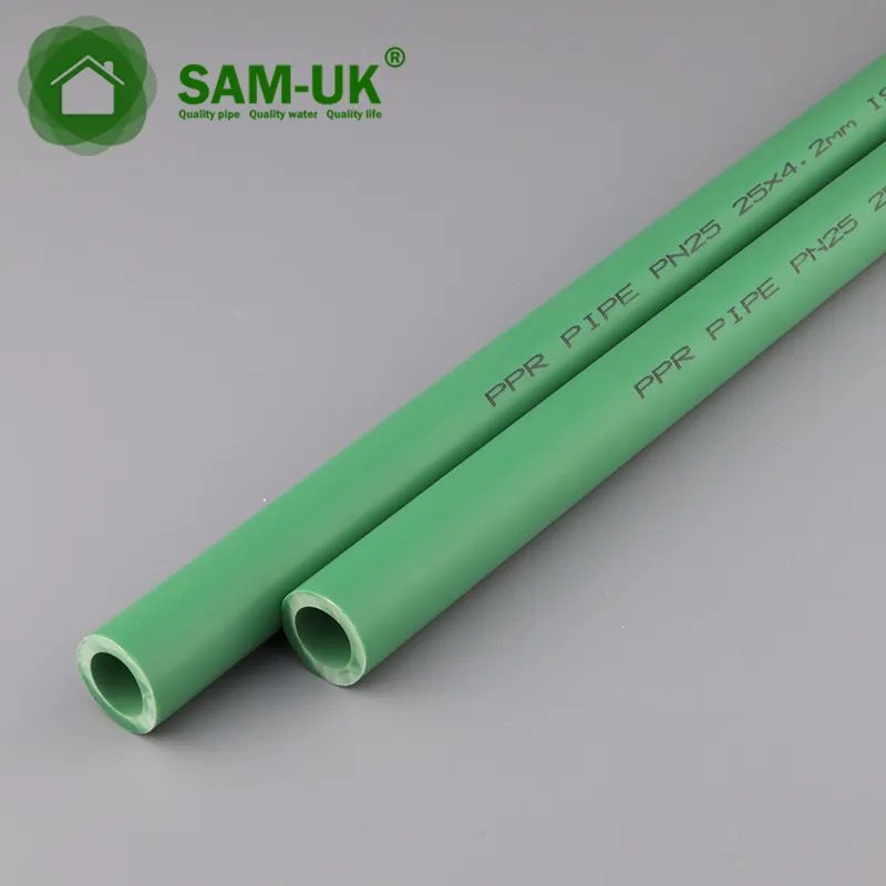 Universal para todas as estações verde atacado 3 polegadas tubo de água 40mm ppr ppr pipe encanamento tubos e acessórios