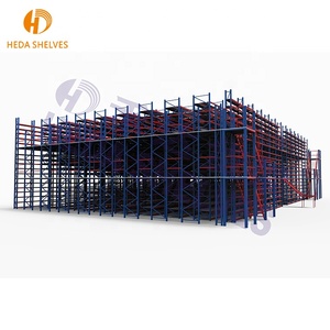 Mehrstöckiges Mezzanine-Rack High Warehouse-Lager regals ystem Mehrstufiges Mezzanine-Regals ystem