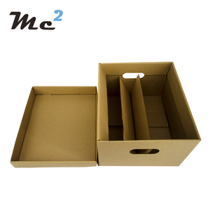 Impresión digital gratuita $0,5-2 Cajas de archivos de almacenamiento económicas con tapa extraíble Caja de almacenamiento de oficina de tamaño carta Cajas móviles clásicas - Product Image 2
