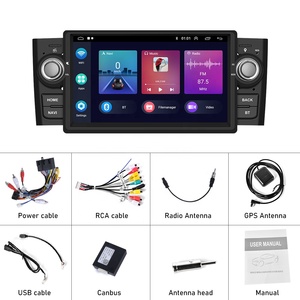 Podofo Android 7'' <strong>Car</strong> Radio Autoradio <strong>Car</strong> Stereo Carplay Android Auto <strong>GPS</strong> Wifi BT Hi-Fi FM RDS for <strong>Fiat</strong> <strong>Punto</strong>/<strong>Linea</strong> - Product Image 6