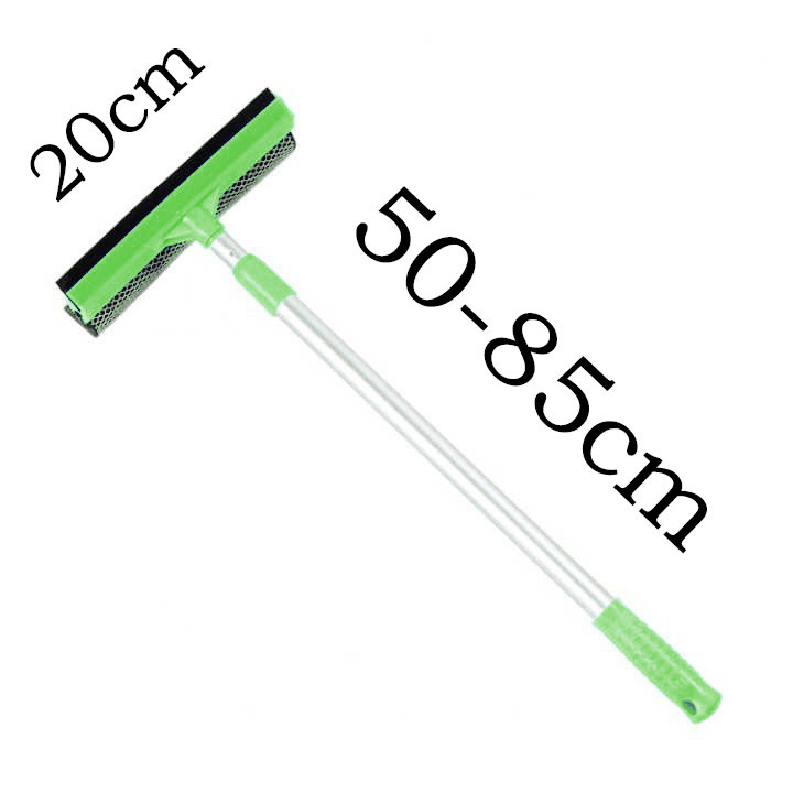 Section rétractable en aluminium vert
