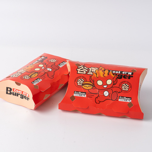 Biểu Tượng Tùy Chỉnh Thức Ăn Nhanh Bao Bì Hot Takeaway <span class=keywords><strong>Mcdonald</strong></span> Của Cho Apple <span class=keywords><strong>Pie</strong></span> Burrito Gối Bọc Kraft Giấy Bánh Hamburger Khay Matt - Product Image 1