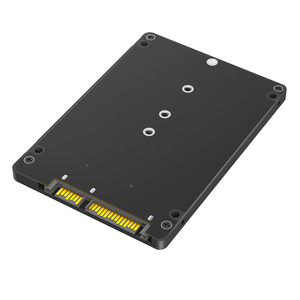 ขนาดเล็ก M.2 NGFF B คีย์2.5นิ้ว SATA SSD Enclosure SATA III อะแดปเตอร์เคสฮาร์ดดิสก์สำหรับคอมพิวเตอร์พีซี - Product Image 1