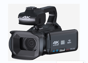 HD WIFI 4Kビデオカメラ4.0 "タッチスクリーンカムコーダー18XデジタルズームforYouTubeライブストリーミングVlogging