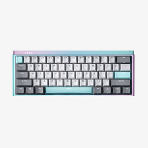 キーボードコンピューターclavier azertyusbキーボードDurgodK330wPlus 60% レイアウト61キーホットスワップワイヤレスメカニカルキーボード