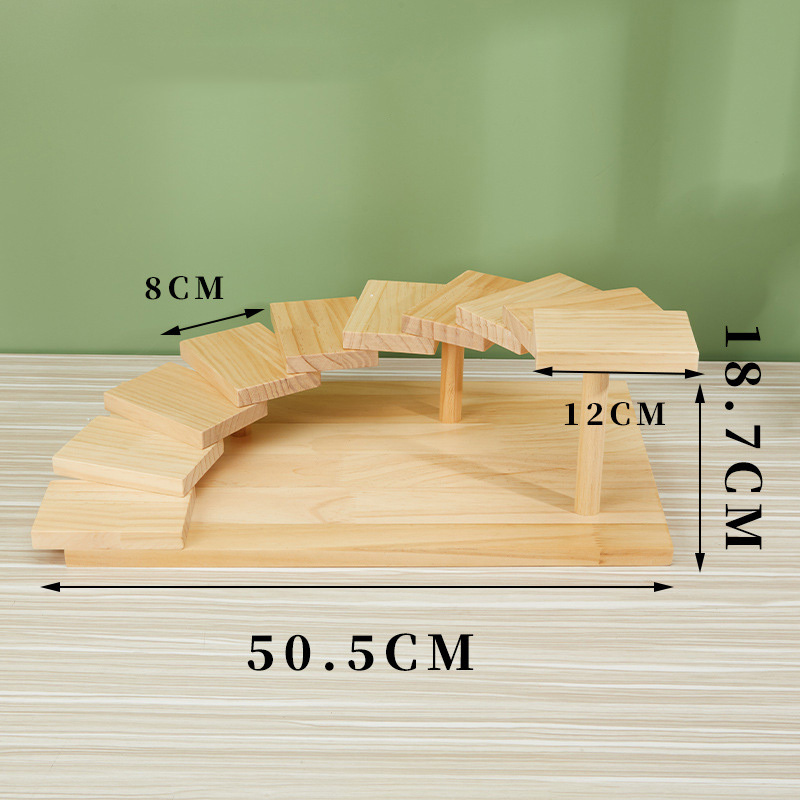 Scala quadrata a 10 gradini