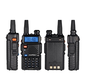Radio bidirezionale portatile del walkie-talkie uv-5r di baofeng della batteria di capacità elevata con dtmf & sintonizzazione manuale - Product Image 1