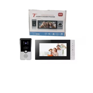 Sistema de videoportero con pantalla de 7 pulgadas de buena calidad, cámara HD 1080P, timbre inteligente para seguridad del hogar