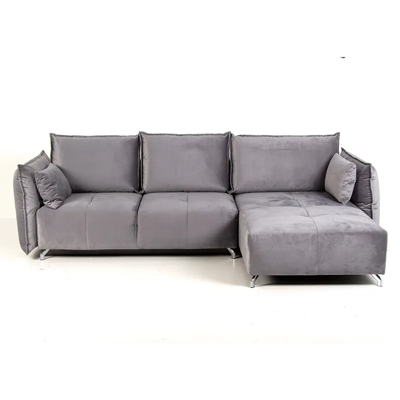 Распродажа, Профессиональная удобная и мягкая мебель, L-образная ткань, модульный роскошный секционный диван для гостиной
