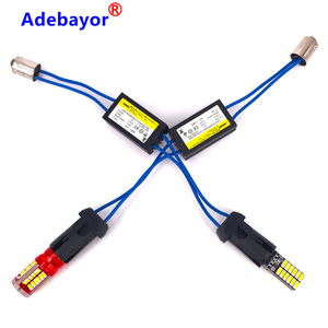DC12V BA9S LED uyarı iptal edici dekoder Led ampul dekoder yük dirençleri hata yok OCB Led Canbus dekoder - Product Image 4