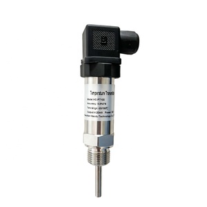 Wholesale 24V DC Industrial <strong>Temperature</strong> Transducer RTD PT100 Transmitter 4-20MA for Water Applications OEM Customizable - Product Image 1