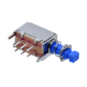 PS22E05 interruttore a pulsante 6 Pin spina laterale autobloccante On/Off interruttore Non di bloccaggio per WiFi Set Top Box controllo alimentazione - Product Image 4