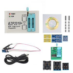 Overseas Newest Version EZP2019 High-speed <strong>USB</strong> <strong>SPI</strong> <strong>Programmer</strong> Ezp 2019+12 Adapters Support 24 25 93 EEPROM 25 <strong>Flash</strong> BIOS Chip - Product Image 1