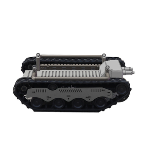 Fort geschrittene Werks lieferanten Mobile Tracked Robot Chassis Robot Platform 4WD Robot Car Chassis Kits - Product Image 1