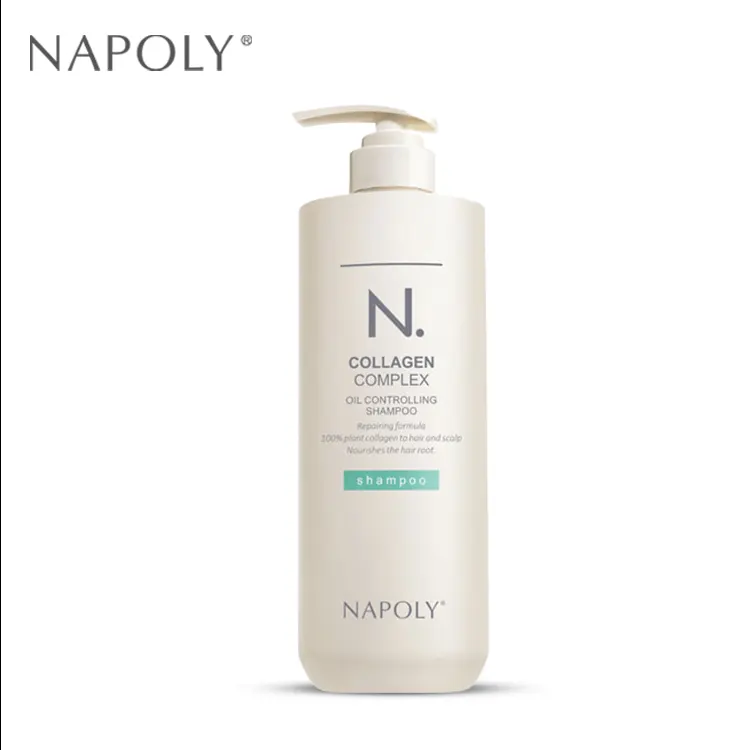 Marca Original Novo Para Uso Doméstico NAPOLY Química Colágeno Proteína Anti-caspa Shampoo