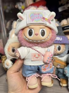 ポップマートMacaron 2nd Generation Labubu PVCビニールぬいぐるみブラインドボックスペンダント日本アニメーションソース - Product Image 3