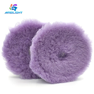 Auto Care Wool Polishing <strong>Pad</strong> Self-adhesive <strong>Australia</strong> Pure Wool Buffing <strong>Pads</strong> for Car Polishing Compounding for DA GA - Product Image 5