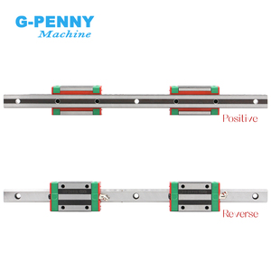 <strong>Customization</strong> CNC <strong>Linear</strong> Guide <strong>Rail</strong> Square HGR20 20mm Square <strong>Rail</strong> <strong>Linear</strong> Motion Length HGH20 HGW20 <strong>Slide</strong> Block Ball Screw - Product Image 2
