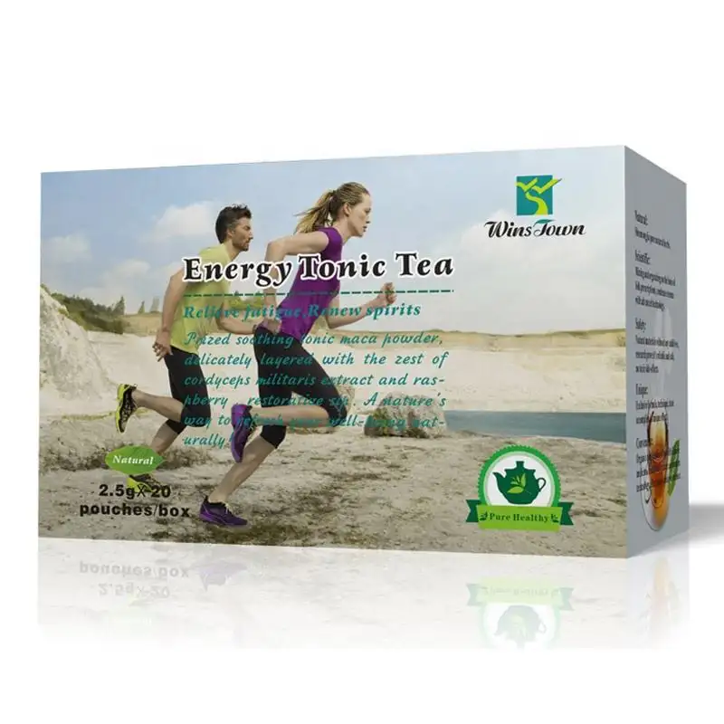 Enerji tonik çay bitkisel doğurganlık organik Winstown özel özel etiket 100% doğal güç sağlık çay