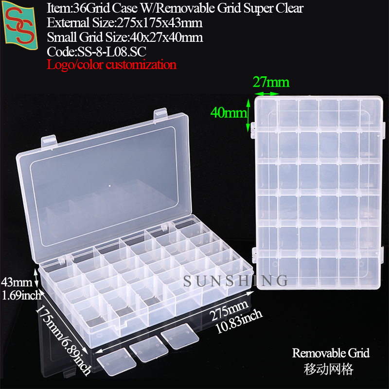 L08 36 Grid PP Case Removable