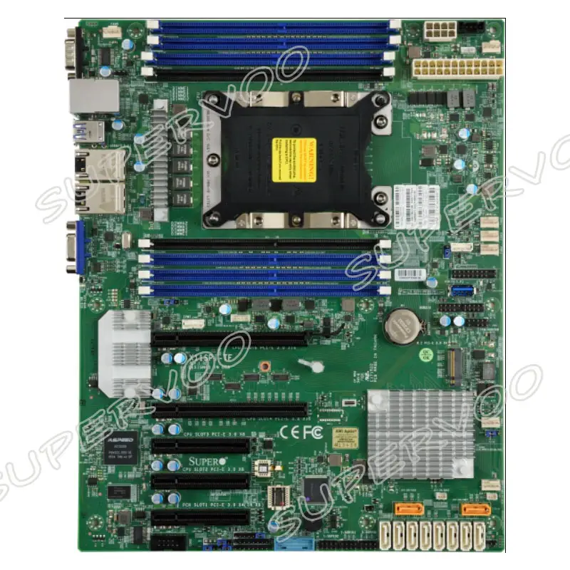 X11SPi-TF 서버 마더 보드 C622 칩셋 소켓 P LGA-3647-1 새로운 대량 MBD-X11SPi-TF-B