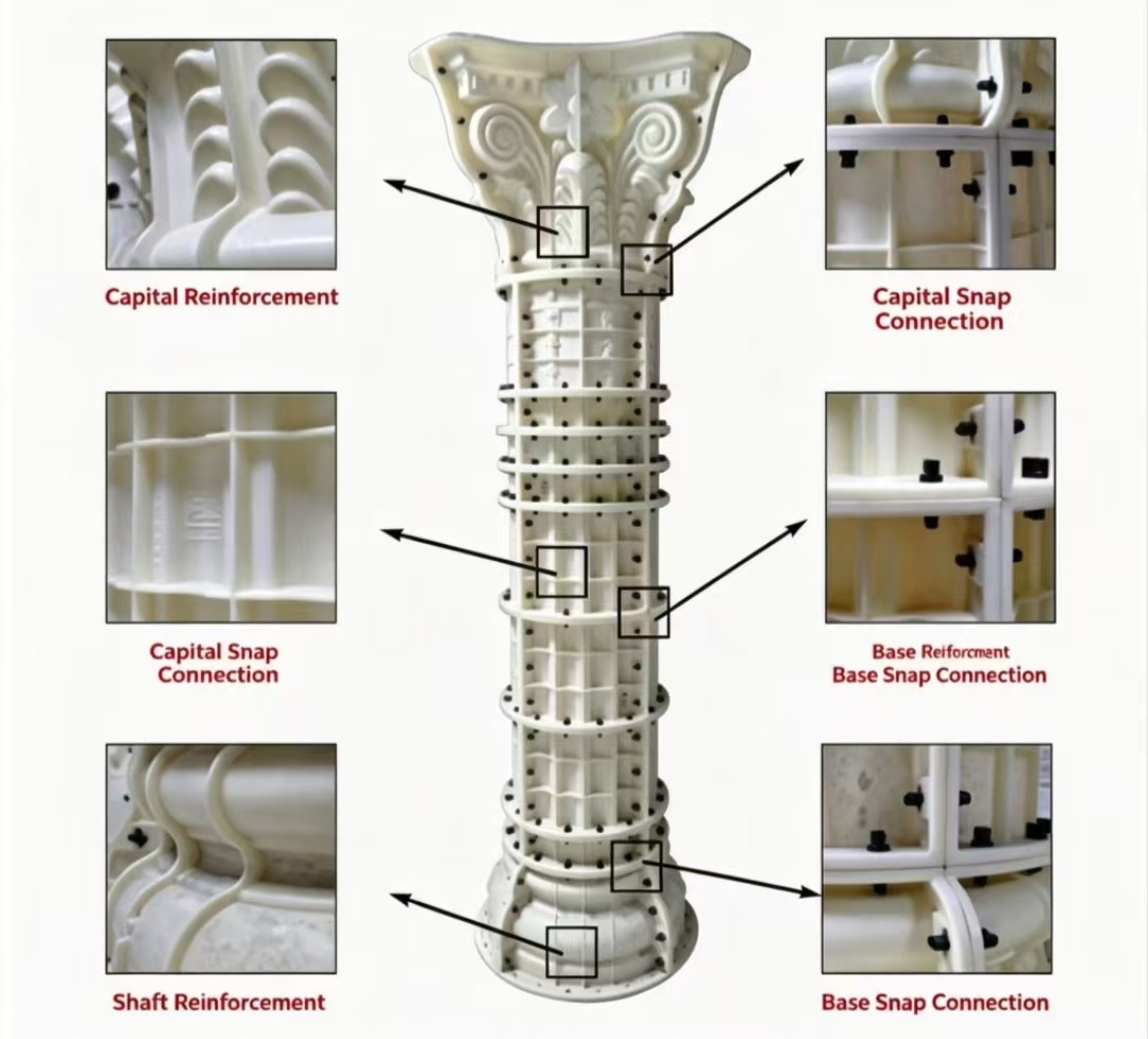 350 columna roma-3,75m-50,4kg