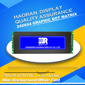 240x64 LCD-Modul STN/FSTN 24064 Grafik-LCD-Bildschirm Guter Preis Hochwertiges LCD-Anzeige modul Punktmatrix-Monochrom-Display - Product Image 2