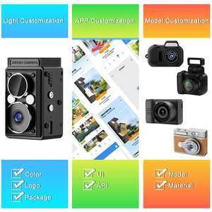デジタルSans Modul Vision Fil WifiミニカメラX5ビデオWifiミニカメラ付きIpポータブルレトロWifiミニカメラ - Product Image 6