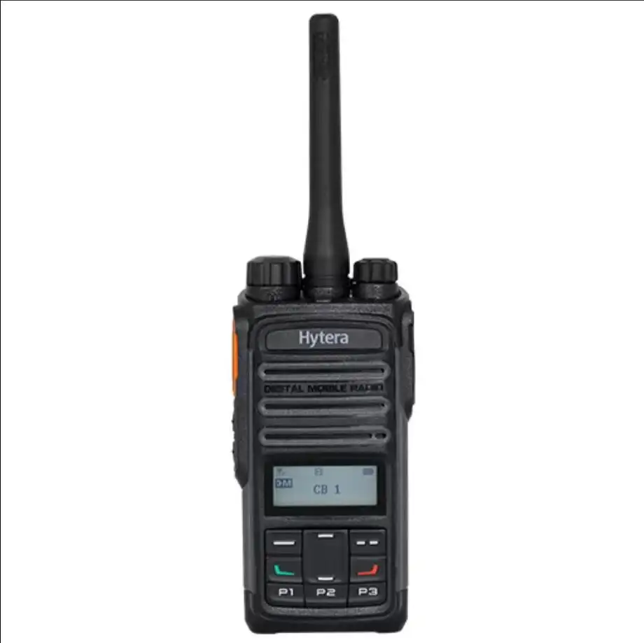 HYT PD462 digitales tragbares Funkgerät, CB Übereinstimmung mit meiner Frequenz UHF 450-520 MHz 5 Watt Stufe II DMR und kleiner Analog-Walkie Talkie Hyt-era