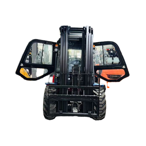 2.5/3.5 טון 4wd/2wd שטח קשה משטח מלגזה מנוע doosan, v אירו, 6 מ 'טריפלקס, בקתה, ac & מושב ההשעיה אופציונלי - Product Image 2