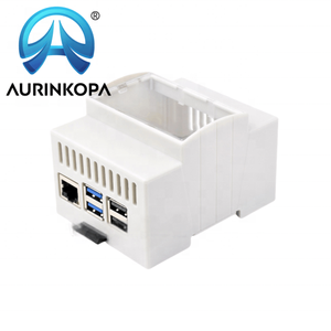 Custodia DIN rail ABS per Raspberry Pi 5 grande modulazione di iniezione dello spazio interno - Product Image 4