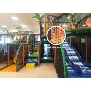 Super Quality 2m Wide PE Protective Net with 4 cm Small Hole Fall Prevention Safety Netting for Playgrounds Packaged As Roll - Product Image 1