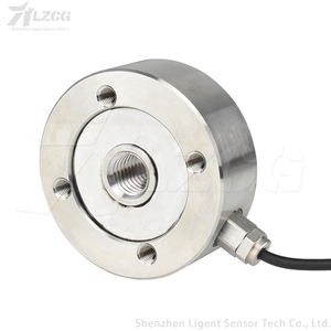 Sensor de fuerza en forma de anillo de celda de carga de salida nominal de acero inoxidable 2,0 ± 10% mV/V para sensores de fuerza de carga de 0 ~ 500kg celdas de carga