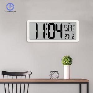 Настенные часы с цифровой подсветкой - Product Image 1