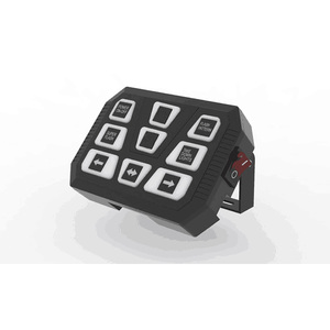 9 LED uyarı ışığı çubuğu veya trafik danışmanı için denetleyici anahtarları ışıkları araba ışıkları için anahtarı kutusu - Product Image 1