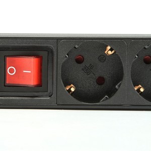 Germania tipo 1U PDU unità di distribuzione potenza montaggio Rack 110-250V germania tipo 16A 8 prese interruttore PDU - Product Image 5