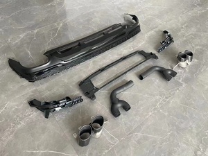Audi Q7 için araba arka difüzör SQ7 tarzı tüm satış için difüzör değiştirmek Q7/SQ7 2020 2021 2022