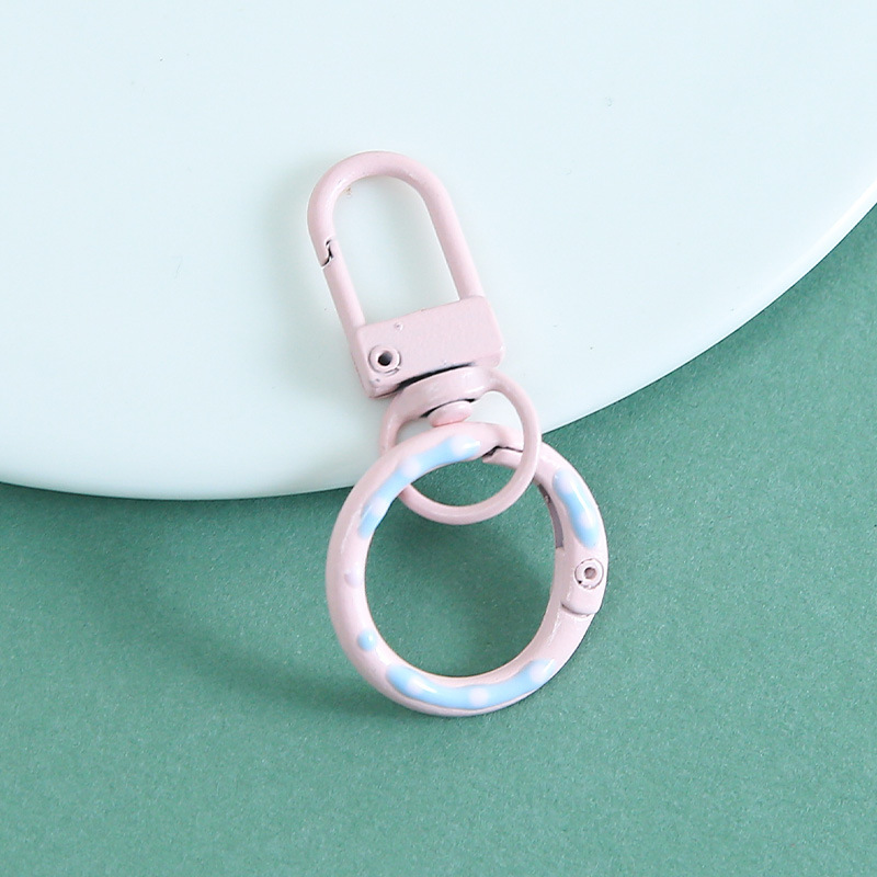 Light Pink Donut Spring Hook Door Snap