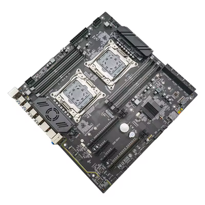 DD41 PLUS双通道至强pr9英特尔C612芯片组人造套件ddr4双插座中央处理器电脑x99主板