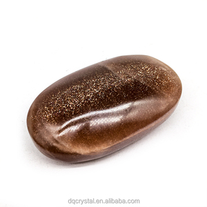 Venta al por mayor de alta calidad de cristal <span class=keywords><strong>Sunstone</strong></span> Palm Stone pulido Gemstone <span class=keywords><strong>Sunstone</strong></span> Palm Stones para Decoración